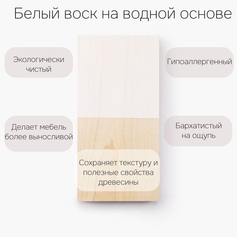 Пеленальный комод деревянный Алиса с откидным столиком, 80х44х88 см, детский широкий комод с 4 ящиками для хранения вещей из массива сосны, белый