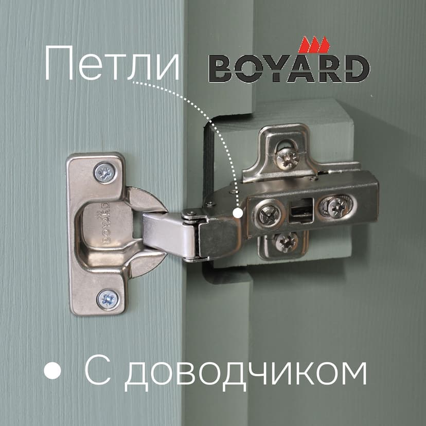 Шкаф для одежды Карлос 105×50×173, 2 двери, штанга и полки, массив сосны, эвкалипт