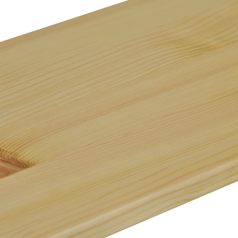 Полка настенная Ральф из массива сосны, 60x20x45 см, прозрачный лак, бежевый — фото 8