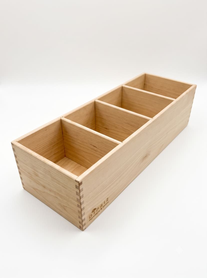 Органайзер настольный 44×11×11, массив берёзы без покрытия